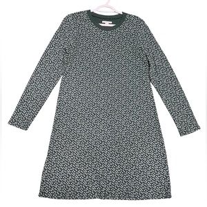 ❤️Old Navy Green Ditsy Floral Thermal Shift Dress Size Large